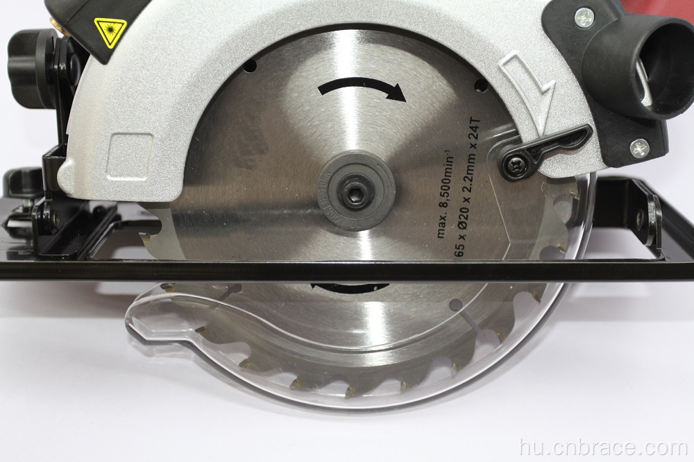 20 V-os lítium-ion 165 mm-es vezeték nélküli körfűrész fa