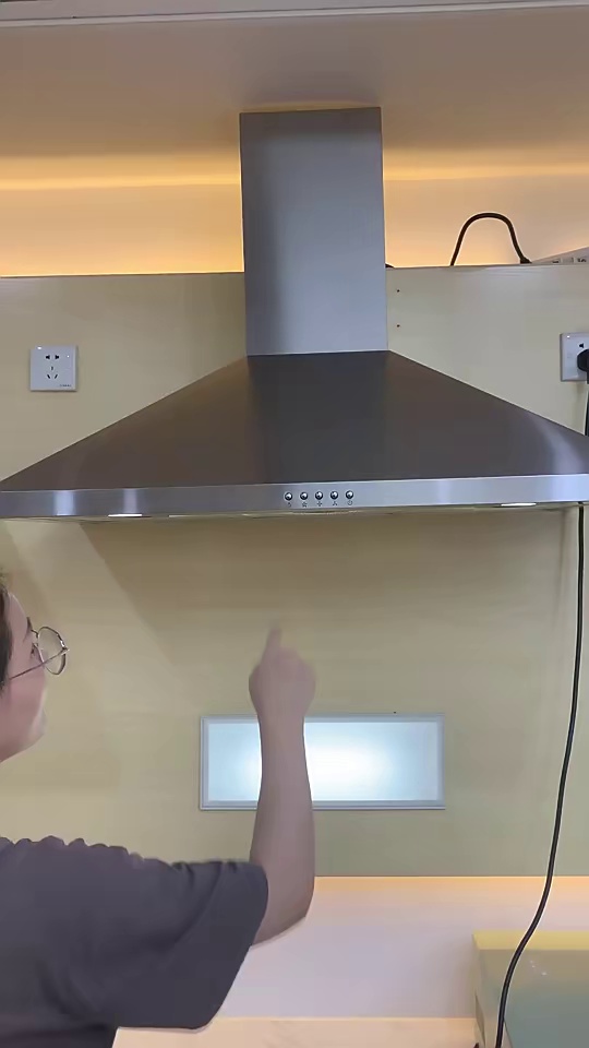 60/90cm 1000 m3/hr Pyramid Range Hood Cooker kitchen Hood Wall Mounted Extractor Range Hood