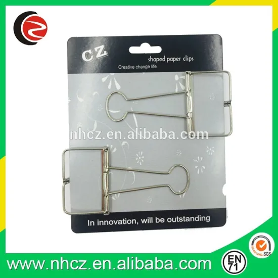 51MM Silvery Hole Binder Clip