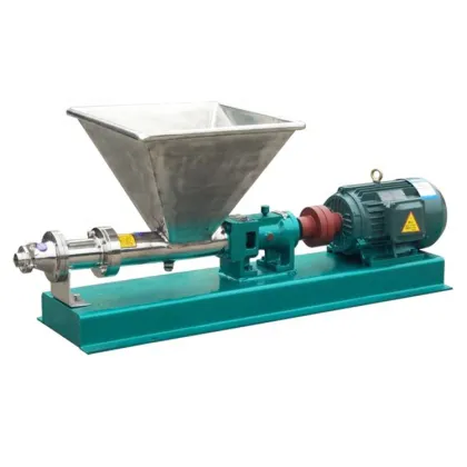 High Viscosity Paste Mono Pump - Single Screw Progressive Cavity Helical Pump
