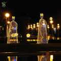 Motif 3D LED Angel Lights