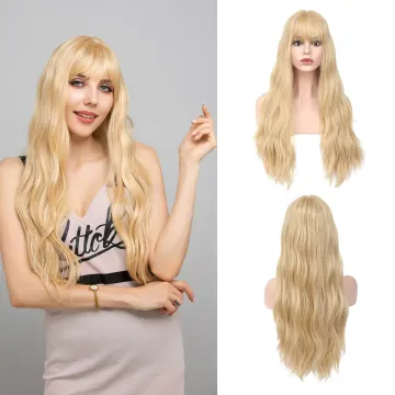 X-tress New Natural Wave Ombre Blue Green Colored Synthetic Hair Wig Machine Made Fiber Natural Hair Wigs Heat Resistant Wigs