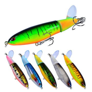 Wholesale Hard Bait: 11cm 15g New Style Popper Propeller Fishing Lure