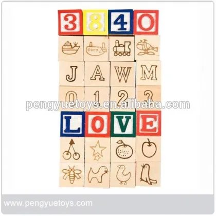 alphabet building blocks toys,wood alphabet building block