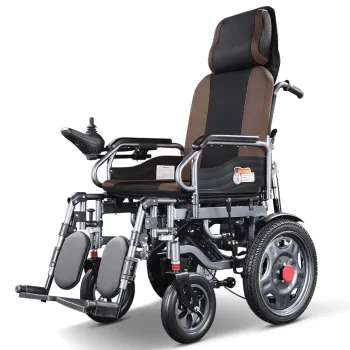 Lithium Electric Folding Reclining Lightweight Wheelchair