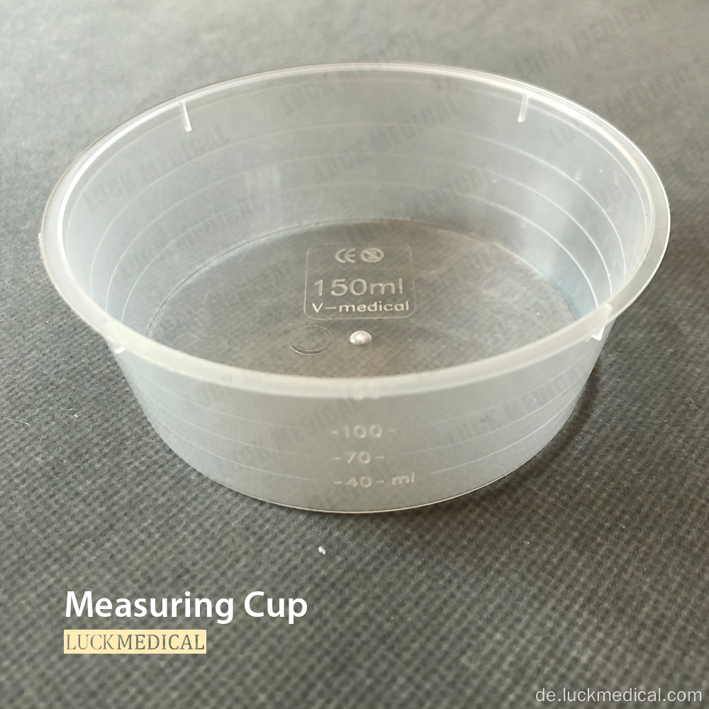 Einweg -Plastikmessung Cup Medical Grade 50ml