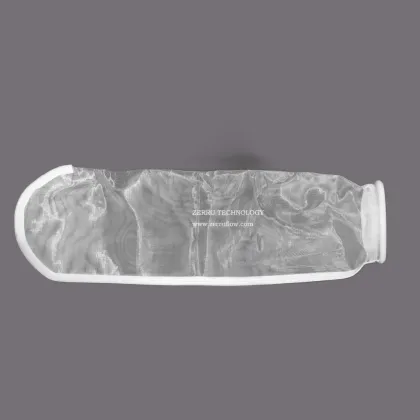 High flow filter bag with Polypropylene