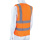 high visibility road traffic reflective safety warning vests