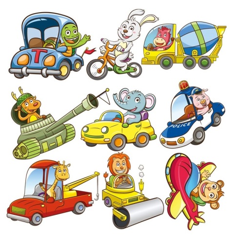 Animales Coches Parches bordados Insignias Niños Tela