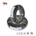 Ul 3071 22# arame de borracha de silicone preto
