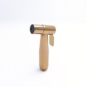 Pressure Shower Flusher Rose Gold Stainless Steel Toilet Flush System