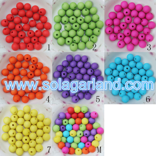 6-20 MM acryl plastic gewreven stijl ronde kauwgomballen kralen