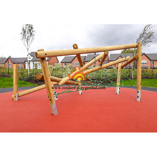 Outdoor Structure Playground Climbing Nets Rope