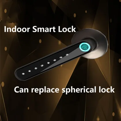 Indoor smart fingerprint lock