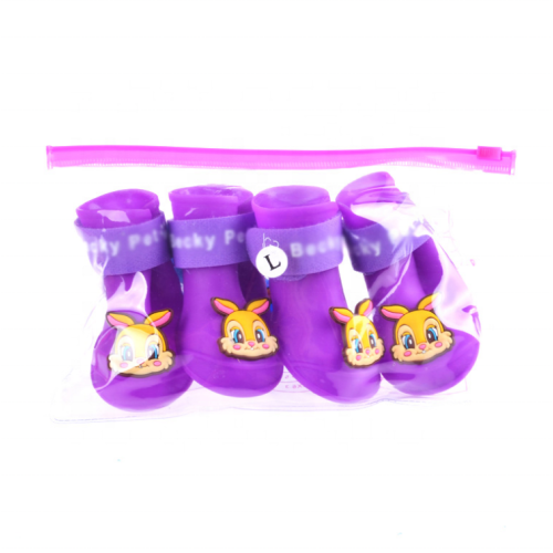 Kasut Silicone Pet Shoes Arnab/Boot Anjing Cat