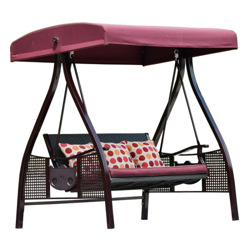 Modern Mdf Shoe Cabinet Modern Outdoor Rattan Swing Rocking Chair PE Metal Factory