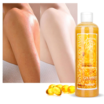Exfoliating 24k Gold Dishing Shower Gel