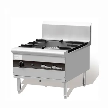 LPG/Natural Gas Stock Pot Range With  14" Single Burner Big Capacity Stock Pots Gas Stove