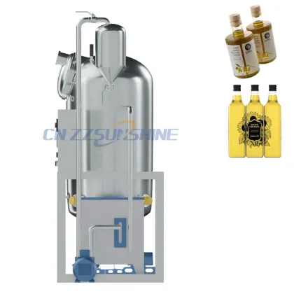 Stainless Steel Edible Oil Refinery Machine for Sunflower Oil Purification