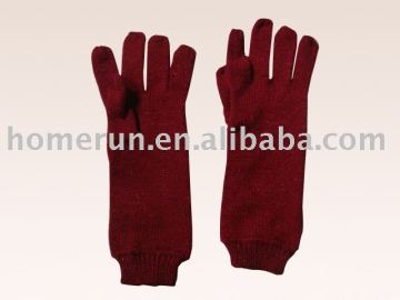 knitted glove/winter glove/ladies' glove