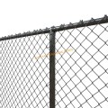 Fence en métal diamant en revanche de 2,4 m en PVC