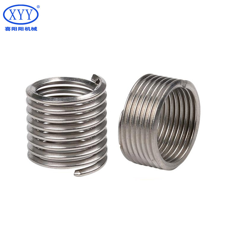 Custom Size Stainless Steel Tailless Wire Thread Sleeve Protection Bushing Screw Type Packed in Carton