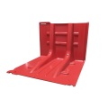 ABS flood barrier water flood divert system boxwall