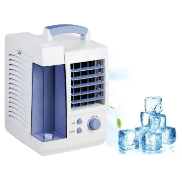 2021 Mini Personal Air Cooler with 3 Speeds, Fan Cooling & Humidifier Function, Portable Air Conditioner