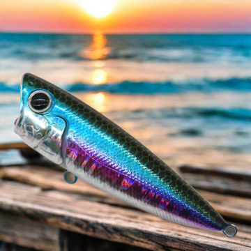 69mm 9g Top Water Floating Popper Lure for Freshwater and Saltwater Fishing