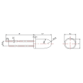 5mm 940nm IR LED 5-Degree Narrow Beam 0.3W