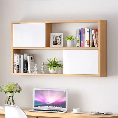 Modern Wood Floating Wall Shelves for Living Room Furniture