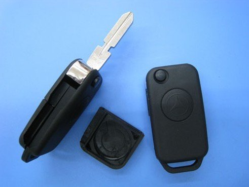 Black Mercedes Benz 1 Button Remote Car Key Cover Ad900 Plus, Sbb, T300 Key Proogrammer