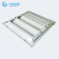 Panneau lumineux LED en aluminium blanc LEDER