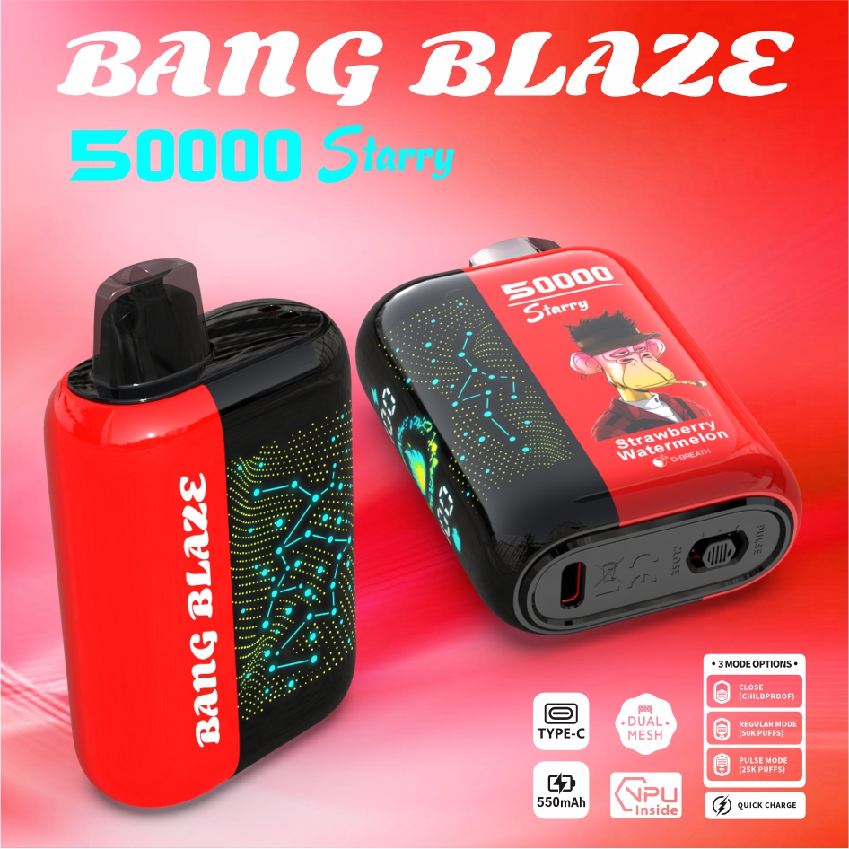 Bang Blaze Starry 50k Puff Vape