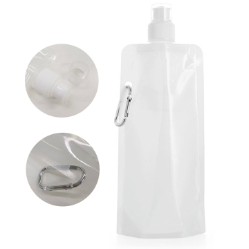 휴대용 야외 캠핑 접이식 스포츠 물병 480-500ml