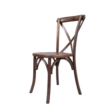 Rental Wedding Stackable Dining Event Elm Wood Cross Back Chair" could be shortened and refined as:

"Elm Wood Cross Back Rental Chair for Events