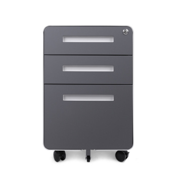 2 Drawer Rolling Filing Cabinet Steel Filing Cabinet