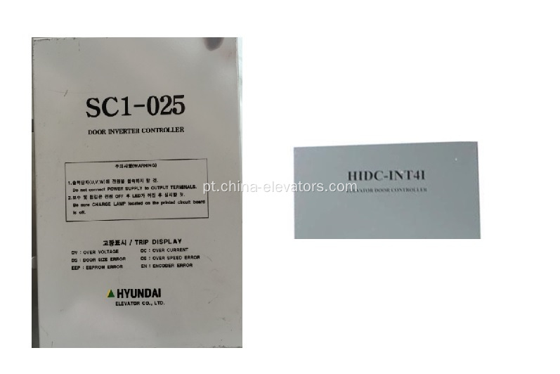 Controlador do inversor de porta para elevadores Hyundai