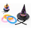 Halloween inflatable PVC witch hat ring toss game