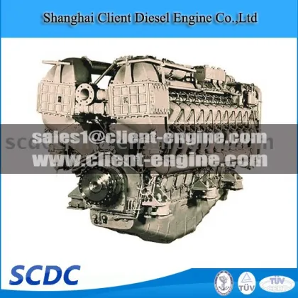 MTU marine diesel engine