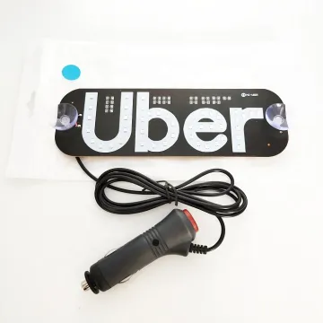 12V LED Light Sign for Car Cigarette Lighter or USB