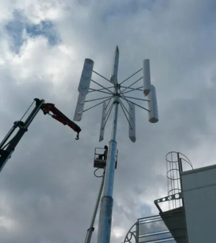 50kw-60kw Vertical axis wind turbine safe high efficiency