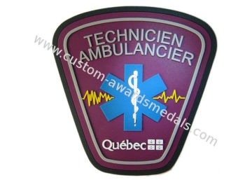 Fashion Ambulancier 2d Soft Pvc Coaster, Custom Coaster For Beverage, Drink