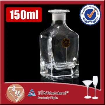 Gift packaging cork stopper 150ml small super flint glass reed diffuser bottles wholesale