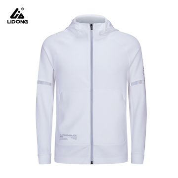 Reflective Hoodie Men 's Sports Hooded Jacket