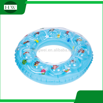 customized inflatable baby infant swimming floating ring donut baby swim ring