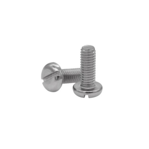 DIN85 สแตนเลสสตีล Slotted Pan Head Screws