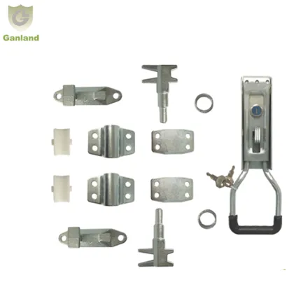 GL-11119 Truck Parts: Cargo Trailer Recessed Door Lock Accessories