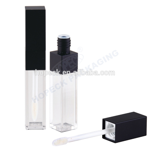 square shape lip gloss container