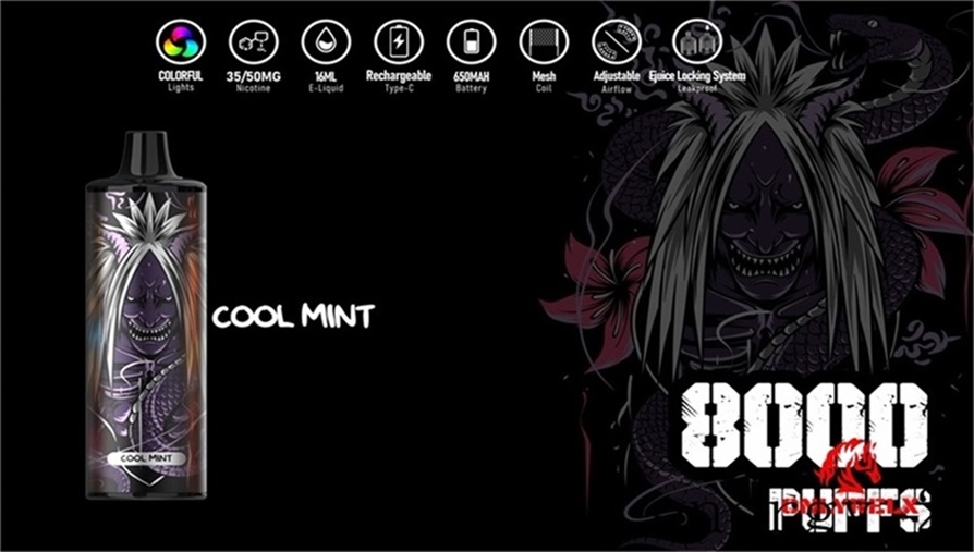 одноразовый испаритель E-Hookah 8000Puffs